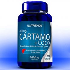 OLEO DE CARTAMO+COCO 1G-120 CAPS(nutrends)