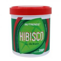 CHA HIBISCUS C/ CHA BRANCO 200G(nutrends)