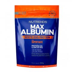 Max Albumin White Egg 500g (Sabor Chocolate) - Nutrends